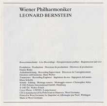 Charger l'image dans la galerie, Brahms* - Wiener Philharmoniker, Leonard Bernstein : Symphonie No.3 / Haydn-Variationen (CD, Album)
