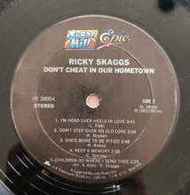 Charger l'image dans la galerie, Ricky Skaggs : Don't Cheat In Our Hometown (LP, Album, Car)