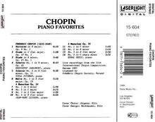 Load image into Gallery viewer, Frédéric Chopin : Piano Favorites (CD)