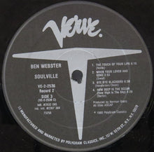 Charger l'image dans la galerie, Ben Webster : Soulville (2xLP, Comp, RE)