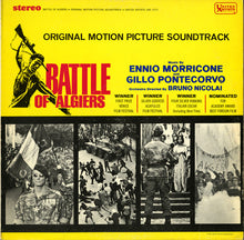 Load image into Gallery viewer, Ennio Morricone And Gillo Pontecorvo : Battle Of Algiers - Original Motion Picture Soundtrack (LP, Album)