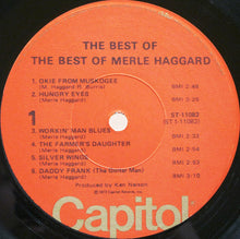 Laden Sie das Bild in den Galerie-Viewer, Merle Haggard : The Best Of The Best Of Merle Haggard (LP, Comp, Los)