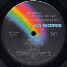 Load image into Gallery viewer, Rose Royce : Car Wash (Original Motion Picture Soundtrack) (2xLP, Album, Promo, Gat)