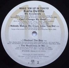 Load image into Gallery viewer, Karla DeVito : Wake 'Em Up In Tokyo (LP, Album, B -)