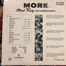 Load image into Gallery viewer, Clark Terry Sextet Featuring Ben Webster : More (Theme From Mondo Cane) (LP, Album, Mon)