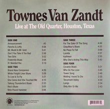 Load image into Gallery viewer, Townes Van Zandt : Live At The Old Quarter, Houston, Texas (2xLP, Album, RE, Gat)