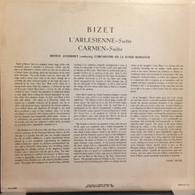 Load image into Gallery viewer, Bizet*, L'Orchestre De La Suisse Romande, Ansermet* : Carmen Suite • L'Arlesienne Suite (LP, Album, RE, RP)
