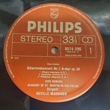 Laden Sie das Bild in den Galerie-Viewer, Mauro Giuliani (2) — Pepe Romero - Academy Of St. Martin-In-The-Fields* - Neville Marriner* : Guitar Concerto In A, Introduction Variations & Polonaise (LP)