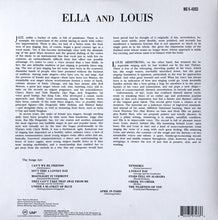 Charger l'image dans la galerie, Ella Fitzgerald And Louis Armstrong : Ella And Louis (LP, Album, Mono, RE, 180)