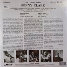 Laden Sie das Bild in den Galerie-Viewer, Sonny Clark : Dial "S" For Sonny (LP, Album, Mono, RE, 180)
