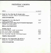 Load image into Gallery viewer, Chopin* : The Best Of Chopin (2xCD, Comp, RE, RM)