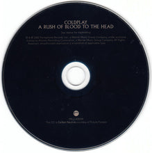 Load image into Gallery viewer, Coldplay : A Rush Of Blood To The Head (CD, Album, RE)