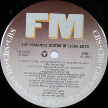 Load image into Gallery viewer, Liona Boyd : The Romantic Guitar Of Liona Boyd (LP, Album)
