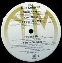 Charger l'image dans la galerie, Nils Lofgren : Nils (LP, Album, Ind)