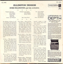 Load image into Gallery viewer, Duke Ellington And His Orchestra : Ellington Indigos (LP, Album, Mono, Hol)