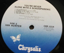 Load image into Gallery viewer, Ian Hunter : You're Never Alone With A Schizophrenic (LP, Album, RE)