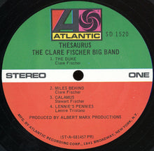 Load image into Gallery viewer, The Clare Fischer Big Band* : Thesaurus (LP, Album, PR)