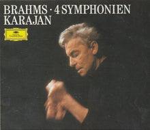 Load image into Gallery viewer, Johannes Brahms – Berliner Philharmoniker / Herbert von Karajan : 4 Symphonien (3xCD, Album, RE, RM)
