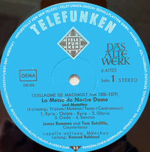 Load image into Gallery viewer, Guillaume de Machaut, Capella Antiqua München, Konrad Ruhland : Messe De Nostre Dame Und Motetten (LP, Album, RE)