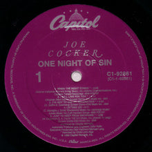 Laden Sie das Bild in den Galerie-Viewer, Joe Cocker : One Night Of Sin (LP, Album)