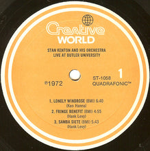 Load image into Gallery viewer, Stan Kenton And His Orchestra : Live At Butler University (2xLP, Quad)