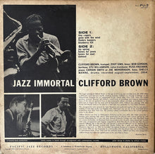 Load image into Gallery viewer, Clifford Brown featuring Zoot Sims : Jazz Immortal (LP, Album)
