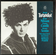 Load image into Gallery viewer, Puccini*, Birgit Nilsson, Franco Corelli, Renata Scotto, Rome Opera Chorus* And Orchestra*, Francesco Molinari-Pradelli : Turandot (3xLP + Box, Album)