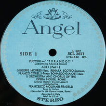 Load image into Gallery viewer, Puccini*, Birgit Nilsson, Franco Corelli, Renata Scotto, Rome Opera Chorus* And Orchestra*, Francesco Molinari-Pradelli : Turandot (3xLP + Box, Album)