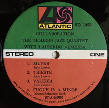 Laden Sie das Bild in den Galerie-Viewer, The Modern Jazz Quartet With Laurindo Almeida : Collaboration (LP, Album, RE, 184)