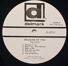 Load image into Gallery viewer, Tab Smith : Because Of You (LP, Album)