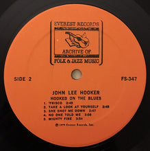 Laden Sie das Bild in den Galerie-Viewer, John Lee Hooker : Hooked On The Blues (LP, Album)