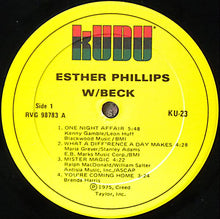 Load image into Gallery viewer, Esther Phillips W/ Beck* : What A Diff'rence A Day Makes (LP, Album)