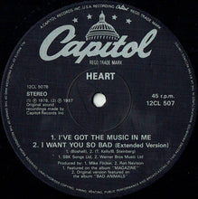 Load image into Gallery viewer, Heart : Nothin' At All (Extended Remix) (12", Single, RE)