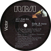 Load image into Gallery viewer, Dolly Parton : All I Can Do (LP, Album, San)