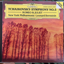 Load image into Gallery viewer, Tchaikovsky*, New York Philharmonic, Leonard Bernstein : Symphony No. 5 – Romeo & Juliet (CD)