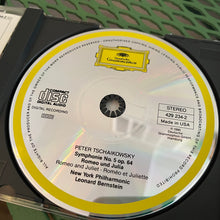 Load image into Gallery viewer, Tchaikovsky*, New York Philharmonic, Leonard Bernstein : Symphony No. 5 – Romeo & Juliet (CD)