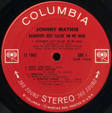Load image into Gallery viewer, Johnny Mathis : Raindrops Keep Fallin' On My Head (LP, Album, San)