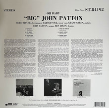 Load image into Gallery viewer, Big John Patton* : Oh Baby! (LP, Album, RE, 180)