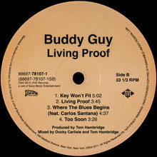 Load image into Gallery viewer, Buddy Guy : Living Proof (LP + LP, S/Sided, Etch + Album)