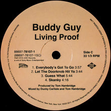 Load image into Gallery viewer, Buddy Guy : Living Proof (LP + LP, S/Sided, Etch + Album)