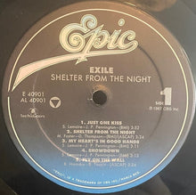 Load image into Gallery viewer, Exile (7) : Shelter From The Night (LP, Album, Ter)
