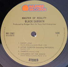 Charger l'image dans la galerie, Black Sabbath : Master Of Reality (LP, Album, RE, Gat)
