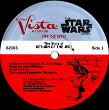 Charger l'image dans la galerie, The London Symphony Orchestra* : The Story Of Return Of The Jedi (LP, Album, PRC)