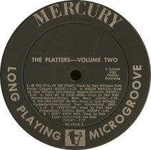 Laden Sie das Bild in den Galerie-Viewer, The Platters : Volume Two (LP, Mono)