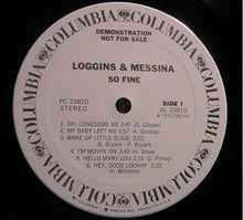 Load image into Gallery viewer, Loggins & Messina* : So Fine (LP, Promo)