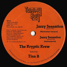 Charger l'image dans la galerie, The Kryptic Krew Featuring Tina B, Afrika Bambaataa & The Jazzy 5 : Jazzy Sensation (12")