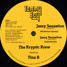 Charger l'image dans la galerie, The Kryptic Krew Featuring Tina B, Afrika Bambaataa & The Jazzy 5 : Jazzy Sensation (12")