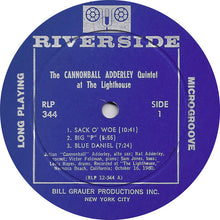 Load image into Gallery viewer, The Cannonball Adderley Quintet : At The Lighthouse (LP, Album, Mono)