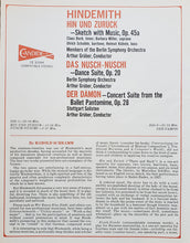 Load image into Gallery viewer, Hindemith* : Theatre Music In Berlin (1920's) (LP)