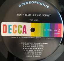 Laden Sie das Bild in den Galerie-Viewer, The Who : Meaty, Beaty, Big & Bouncy (LP, Comp, RE)